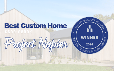 NSL Builders ‘Project Napier’ Wins Master Builders Award – Best Custom Home